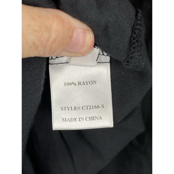 The Impeccable Pig Halter Neck Blank Tank - Women | Color: Black | Size: M - Picture 7 of 11